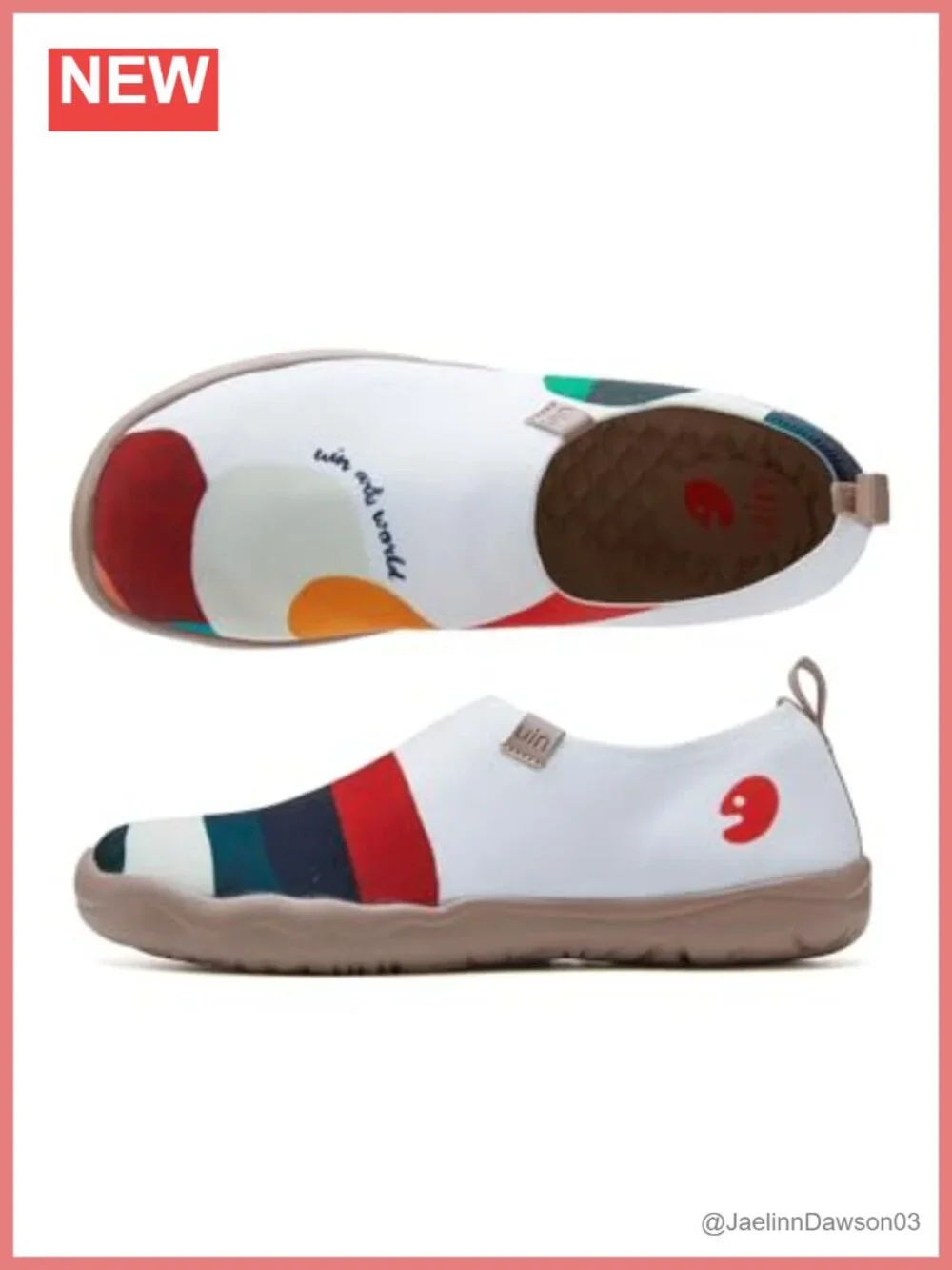 UIN Slip On Sneakers Women Comfortable Lightweight Barefoot Travel Casual